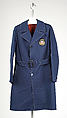 Uniform coat, cotton, American