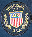 Uniform jacket, polyester, American