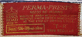 Uniform trousers, polyester, American