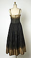 Evening ensemble, Gilbert Adrian (American, Naugatuck, Connecticut 1903–1959 Hollywood, California), silk, metallic thread, American