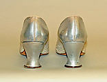 Evening shoes, Peal &amp; Co., Ltd. (British), leather, silk, British