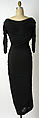Cocktail dress, Ceil Chapman (American, born 1912), rayon, American
