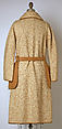 Ensemble, Bonnie Cashin (American, Oakland, California 1908–2000 New York), (a) wool, leather, metal; (b) leather; (c) wool, American