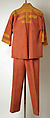 Pantsuit, Bonnie Cashin (American, Oakland, California 1908–2000 New York), leather, American