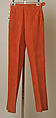 Pantsuit, Bonnie Cashin (American, Oakland, California 1908–2000 New York), leather, American