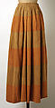 Evening ensemble, Bonnie Cashin (American, Oakland, California 1908–2000 New York), wool, leather, American