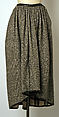 Skirt, Bonnie Cashin (American, Oakland, California 1908–2000 New York), wool, leather, American