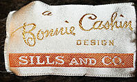 Suit, Bonnie Cashin (American, Oakland, California 1908–2000 New York), cotton, acrylic, leather, American