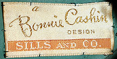 Tunic, Bonnie Cashin (American, Oakland, California 1908–2000 New York), leather, American