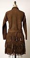 Dress, Bonnie Cashin (American, Oakland, California 1908–2000 New York), leather, American