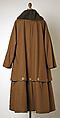 Coat, Bonnie Cashin (American, Oakland, California 1908–2000 New York), cotton, leather, acrylic, metal, American