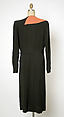 Dress, Gilbert Adrian (American, Naugatuck, Connecticut 1903–1959 Hollywood, California), rayon, American