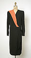 Dress, Gilbert Adrian (American, Naugatuck, Connecticut 1903–1959 Hollywood, California), rayon, American