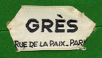 Evening dress, Madame Grès (Germaine Émilie Krebs) (French, Paris 1903–1993 Var region), silk, French