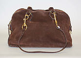 Shoulder bag, La Bagagerie  French, Leather, metal, French