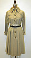 Raincoat, Claire McCardell (American, 1905–1958), cotton, plastic, American