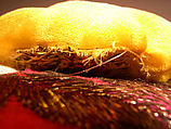 Evening shoes, House of Dior (French, founded 1946), silk, leather, silver thread, French