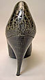Shoes, House of Dior (French, founded 1946), leather, silk, French