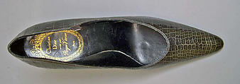 Shoes, House of Dior (French, founded 1946), leather, silk, French
