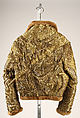 Jacket, Mark Mahall (American), plastic (polyvinyl chloride), metal (brass), synthetic fiber, American