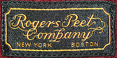 Lounge suit, wool, silk, American
