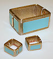 Jewelry set, glass, American