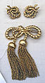 Jewelry set, Trifari (American, founded 1918), metal, American