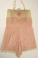 Combination, silk, cotton, French