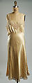 Slip, silk, cotton, American