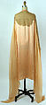 Tea gown, Christophe, silk, cotton, French