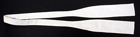 Bow tie, cotton, American