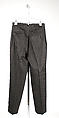 Morning trousers, wool, American