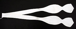 Bow tie, cotton, American