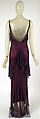 Evening dress, House of Vionnet (French, active 1912–14; 1918–39), (a) silk, cotton
(b) silk, French