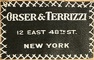 Coat, Orser & Terrizzi (American), silk, cotton (probably), American