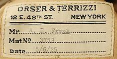 Coat, Orser & Terrizzi (American), silk, cotton (probably), American