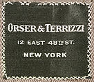 Suit, Orser &amp; Terrizzi (American), wool, American