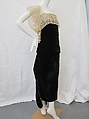 Evening dress, Callot Soeurs (French, active 1895–1937), silk, cotton, metal, glass, French