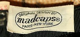 Hat, House of Givenchy (French, founded 1952), cotton, French