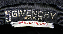 Hat, House of Givenchy (French, founded 1952), silk, French