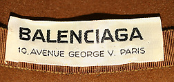 Hat, House of Balenciaga (French, founded 1937), wool, silk, French