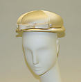 Cap, House of Balenciaga (French, founded 1937), silk, French