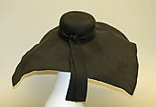 Hat, House of Givenchy (French, founded 1952), silk, French