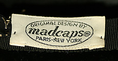 Hat, House of Givenchy (French, founded 1952), cotton, French
