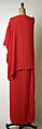 Evening dress, Madame Grès (Germaine Émilie Krebs) (French, Paris 1903–1993 Var region), silk, French