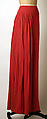 Evening dress, Madame Grès (Germaine Émilie Krebs) (French, Paris 1903–1993 Var region), silk, French