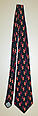 Necktie, House of Lanvin French, silk, French