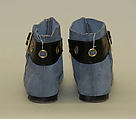 Boots, Town and Country (American), leather, metal, American
