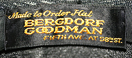 Hat, Bergdorf Goodman (American, founded 1899), silk, straw, American