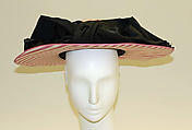 Hat, Maud et Nano, silk, American